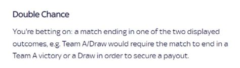 what does 1x mean in soccer betting|Double Chance Betting Market Explained .